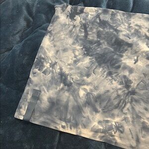 Lululemon Tie-Dye Gray Infinity Scarf